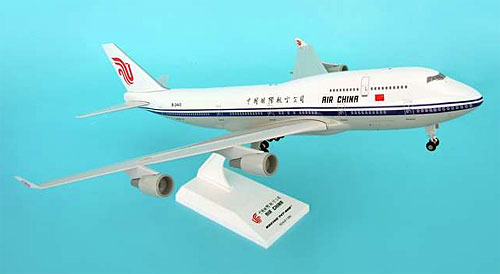 Flugzeugmodelle: Air China - Boeing 747-400 - 1:200 - PremiumModell