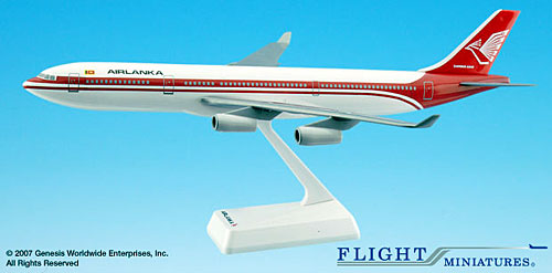 Flugzeugmodelle: AirLanka - Airbus A340-300 - 1:200