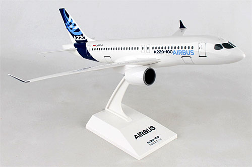 Flugzeugmodelle: Airbus - House Color - Airbus A220-100 - 1:100 - PremiumModell