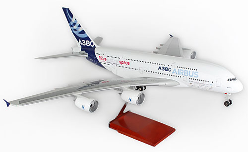 Flugzeugmodelle: Airbus - House Color - Airbus A380-800 - 1:100 - PremiumModell