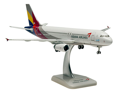 Flugzeugmodelle: Asiana Airlines - Airbus A320-200 - 1:200 - PremiumModell