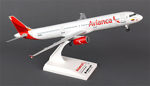Flugzeugmodelle: Avianca - Airbus A321-200 - 1:150 - PremiumModell