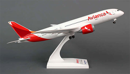Flugzeugmodelle: Avianca - Boeing 787-8 - 1:200 - PremiumModell