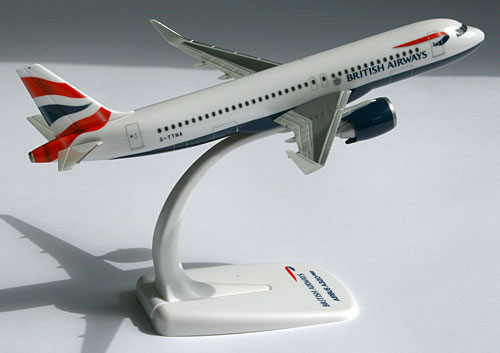 Flugzeugmodelle: British Airways - Airbus A320neo - 1:200