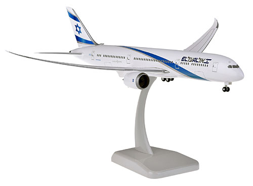 Flugzeugmodelle: El Al - Boeing 787-9 - 1:200 - PremiumModell