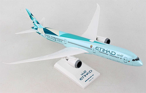 Flugzeugmodelle: Etihad - Greenliner - Boeing 787-10 - 1:200 PremimModell