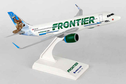 Flugzeugmodelle: Frontier - Wilbur Whitetail - Airbus A320-200neo - 1:150 - PremiumModell