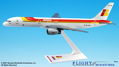 Flugzeugmodelle: Iberia - Boeing 757-200 - 1:200