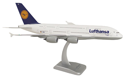 Flugzeugmodelle: Lufthansa - Airbus A380-800 - 1:200 - PremiumModell - Düsseldorf