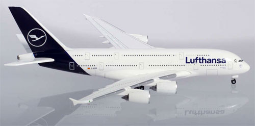 Flugzeugmodelle: Lufthansa - Airbus A380 - 1:500