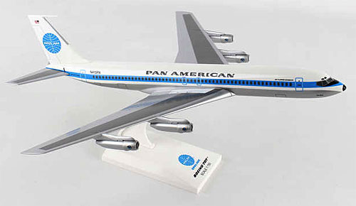 Flugzeugmodelle: Pan Am - Boeing 707-300 - 1:150 - PremiumModell