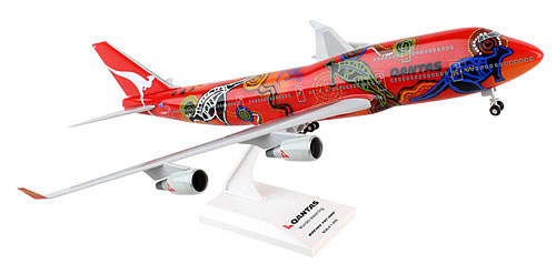 Flugzeugmodelle: Qantas - Wunala - Boeing 747-400 - 1:200 - PremiumModell