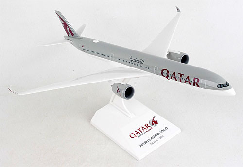 Flugzeugmodelle: Qatar Airways - Airbus A350-1000 - 1:200 - PremiumModell