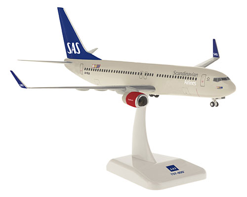 Flugzeugmodelle: SAS - Boeing 737-800 - 1:200 - PremiumModell