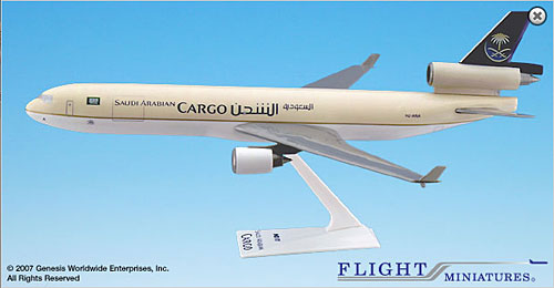 Flugzeugmodelle: Saudi Arabian Cargo - McDonnell Douglas MD-11F - 1:200
