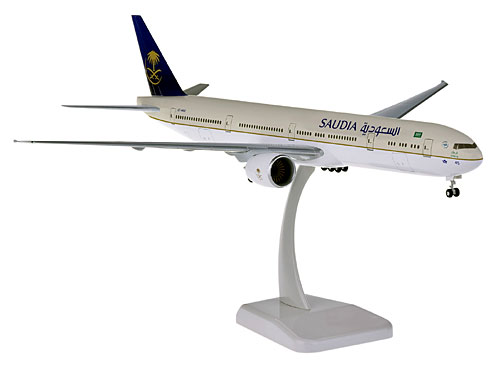Flugzeugmodelle: Saudia - Boeing 777-300ER - 1:200 - PremiumModell