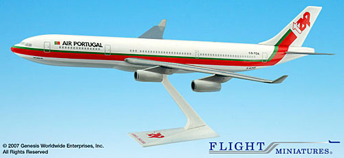Flugzeugmodelle: Air Portugal - TAP - A340-300 - 1:200