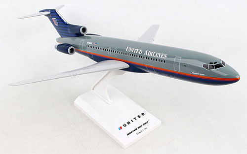 Flugzeugmodelle: United Airlines - Boeing 727-200 - 1:150 - PremiumModell