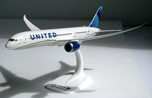 Flugzeugmodelle: United - Boeing 787-9 - 1:200