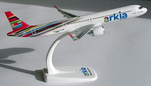 Flugzeugmodelle: arkia - Airbus A321LRneo - 1:200