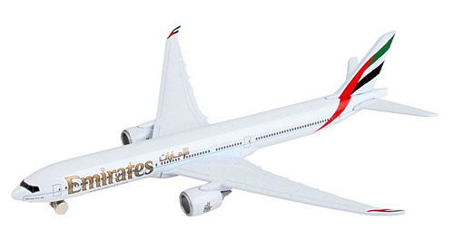 Spielzeug: Emirates B777X Spielzeugmodell