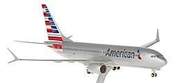 Flugzeugmodelle: American Airlines - Boeing 737 MAX 8 - 1:200 - PremiumModell