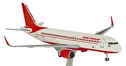 Flugzeugmodelle: Air India - Airbus A320-200 - 1:200 - PremiumModell