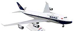 Flugzeugmodelle: British Airways - BOAC - Boeing 747-400 - 1:200 - PremiumModell