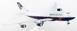 Flugzeugmodelle: British Airways - Landor - Boeing 747-400 - 1:200 - PremiumModell