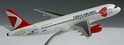 Flugzeugmodelle: CSA Czech Airlines - Airbus A320 - 1:200