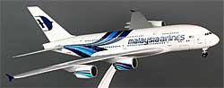 Flugzeugmodelle: Malaysia Airlines - Airbus A380-800 - 1:200 - PremiumModell