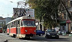Die Kiewer Tram ...