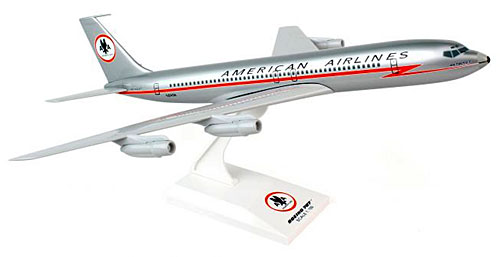 Flugzeugmodelle: American Airlines - Boeing 707-300 - 1:150 - PremiumModell