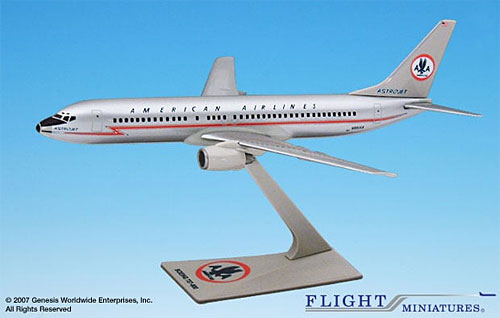 Flugzeugmodelle: American Airlines - Astrojet - Boeing 737-800 - 1:200