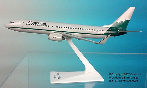 Flugzeugmodelle: American Airlines - Reno Air - Boeing 737-800 - 1:200