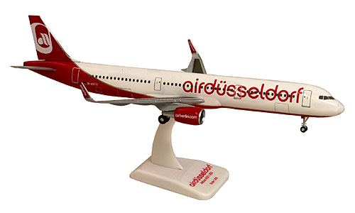 Flugzeugmodelle: Air Berlin - airdüsseldorf - Airbus A321-200 - 1:200 - PremiumModell