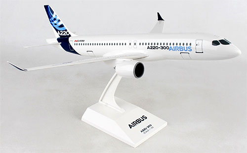 Flugzeugmodelle: Airbus - House Color - Airbus A220-300 - 1:100 - PremiumModell