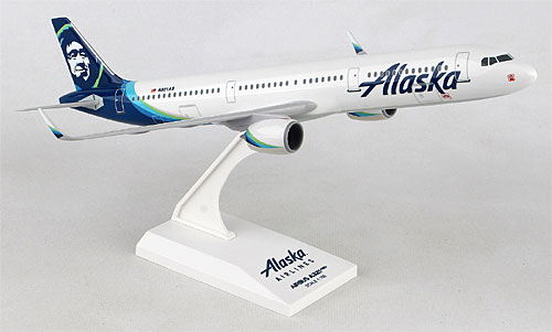 Flugzeugmodelle: Alaska Airlines - Airbus A321neo - 1:150 - PremiumModell