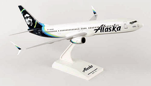 Flugzeugmodelle: Alaska Airlines - Boeing 737-800 - 1:130 - PremiumModell