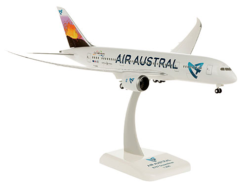 Flugzeugmodelle: Air Austral - Volcano - Boeing 787-8 - 1:200 - PremiumModell