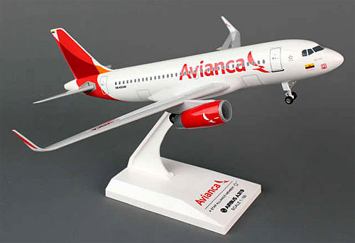 Flugzeugmodelle: Avianca - Airbus A319 - 1:150 - PremiumModell