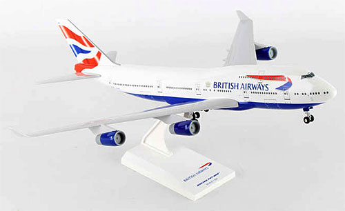 Flugzeugmodelle: British Airways - Boeing 747-400 - 1:200 - PremiumModell