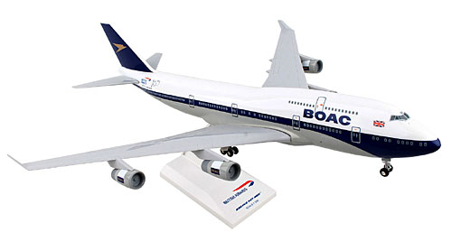 Flugzeugmodelle: British Airways - BOAC - Boeing 747-400 - 1:200 - PremiumModell
