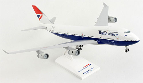 Flugzeugmodelle: British Airways - Retro Negus - Boeing 747-400 - 1:200 - PremiumModell
