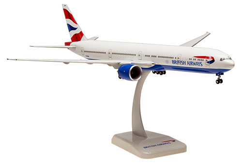 Flugzeugmodelle: British Airways - Boeing 777-300ER - 1:200 - PremiumModell