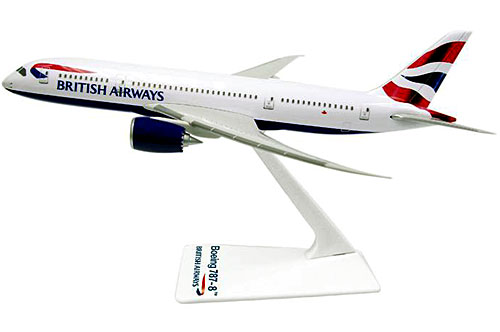 Flugzeugmodelle: British Airways - Boeing 787-8 - 1:200