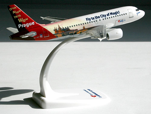 Flugzeugmodelle: CSA Czech Airlines - Prague - Airbus A319 - 1:200