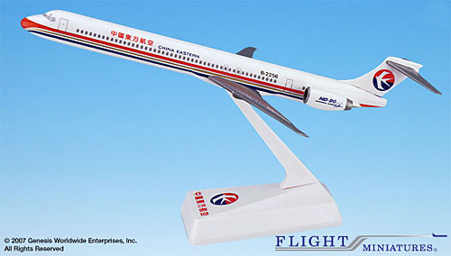 Flugzeugmodelle: China Eastern - McDonnell Douglas MD-90 - 1:200