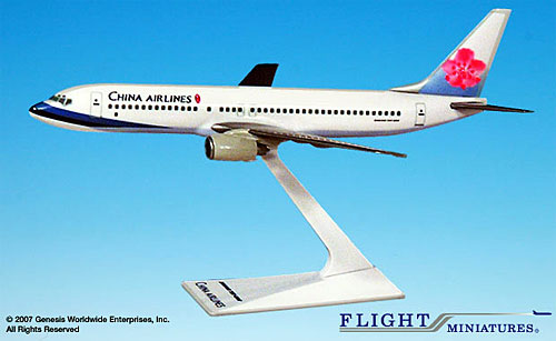 Flugzeugmodelle: China Airlines - Boeing 737-800 - 1:200