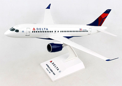 Flugzeugmodelle: Delta Air Lines - Airbus A220-100 - 1:100 - PremiumModell